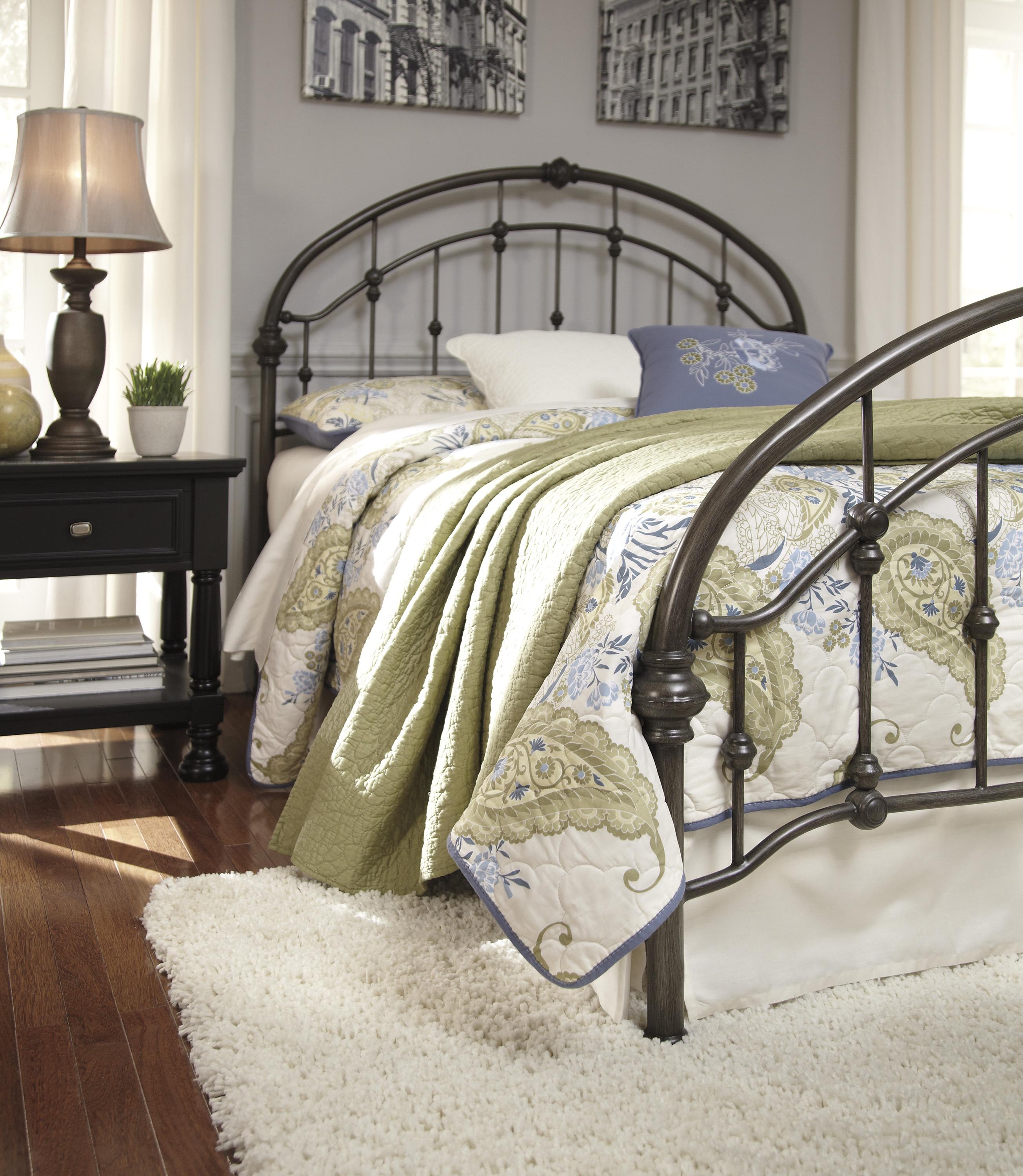 Ashley nashburg clearance metal bed
